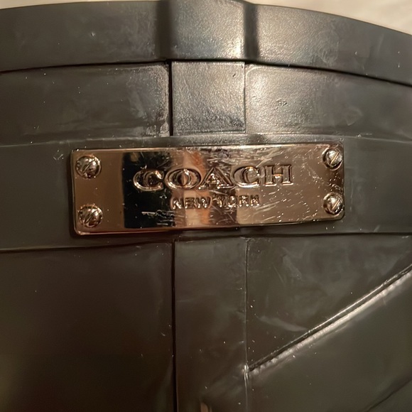 COACH Lester rain bootie EUC Size 6 - Picture 16 of 16